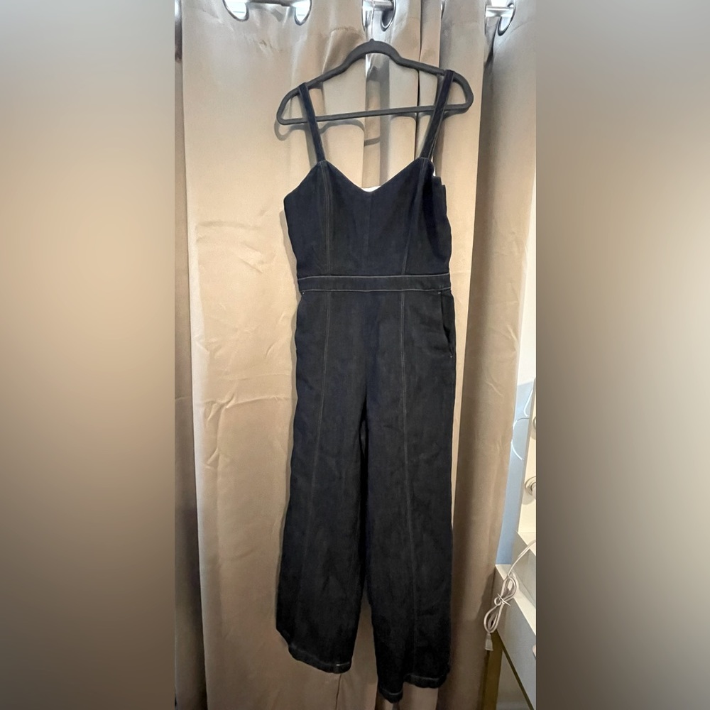 Banana Republic wide denim leg jumper 12 petite